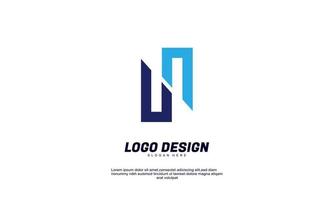 ideia criativa abstrata de vetor de estoque incrível marcando empresa colorida e modelo de design de logotipo corporativo