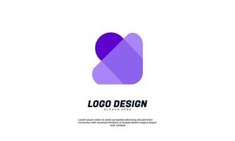 elementos de logotipo de design de ícone moderno criativo melhores para logotipos e identidade de marca de negócios da empresa vetor