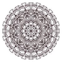 mandala 5 vetor