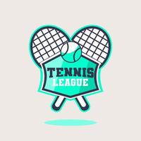 ilustração vetorial de logotipo de design de tênis vetor