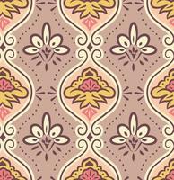 vetor padrão sem costura batik sidoluhur de cor brilhante suave