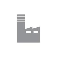 logotipo abstrato da fábrica, logotipo da indústria vetor