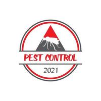 logotipo de controle de pragas, logotipo de pesticidas vetor