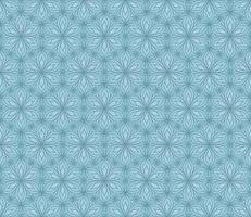 fundo azul claro com ornamento linear vintage de vetor