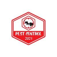 logotipo de controle de pragas, logotipo de pesticidas vetor