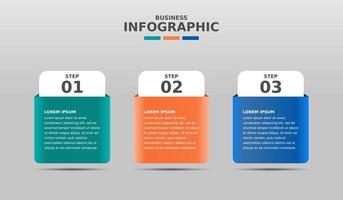 modelo de negócios infográfico de design vetor