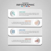 modelo de negócios infográfico de design vetor