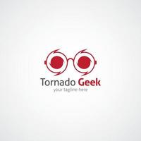 modelo de design de logotipo tornado vetor