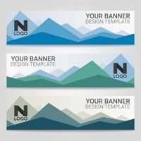 Fundo de modelo abstrato banner bonito, ilustração vetorial, Design para apresentação de negócios vetor