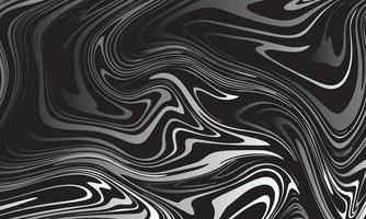 vetor abstrato textura de mármore arte fluida efeito zebra cor preto e branco
