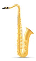 saxophone wind musical instruments banco de ilustração vetorial vetor