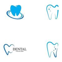 ilustração em vetor modelo logotipo dental