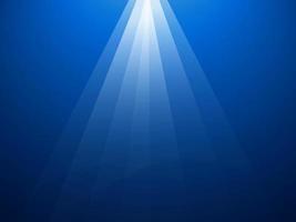 fundo azul gradiente com holofotes, iluminação. ilustração vetorial vetor