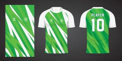 modelo de design de camisa esporte vetor