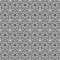 papel de parede de mandala geométrica de fundo padrão batik clássico. elegante motivo floral tradicional vetor