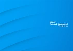 Fundo azul abstrato da curva com espaço da cópia para o texto branco. Modelo de design moderno para capa, brochura, web banner e revista. vetor