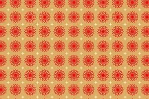 padrão de vetor chinês, padrão tradicional, textura tradicional, fundo vermelho e dourado