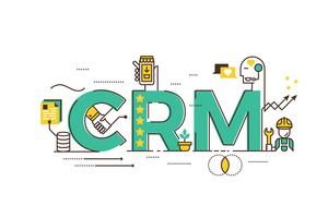 CRM: gestão de relacionamento com clientes vetor