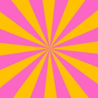 fundo de feixe difuso rosa e amarelo vetor