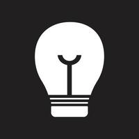 o logotipo da lâmpada pode ser usado para logotipos de comunidades, logotipos de empresas, papéis de parede, banners, panfletos e outros vetor