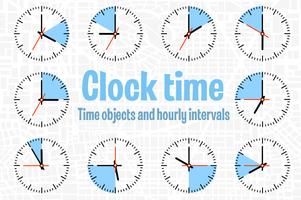 Definir relógio com o temporizador vetor