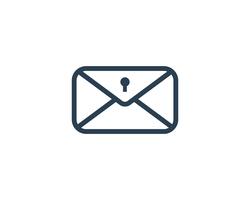 Envelope Mail Icon Ilustração Vetor