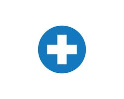 Além disso Medical Cruz Logo Icon Vector