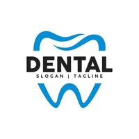 modelo de logotipo dental vetor