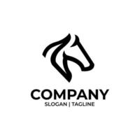 vetor do logotipo do cavalo