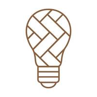 lâmpada lâmpada polígono linhas design de logotipo vetor gráfico símbolo ícone sinal ilustração ideia criativa