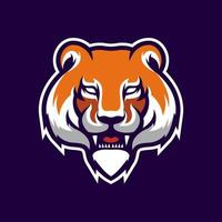 design do logotipo do tigre vetor