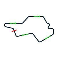 mapa de pista de carro de corrida de velocidade para jogo 13864031 Vetor no  Vecteezy
