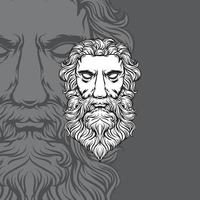 vetor de ilustração de zeus