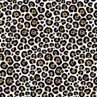 desenho de padrão sem emenda de vetor abstrato leopardo motivo animal. incrível para design de produto clássico, tecido, fundos, convites, projetos de design de embalagens. design de padrão de superfície.