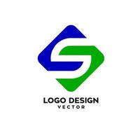s design do logotipo da empresa vetor