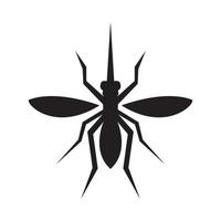 forma simples design de logotipo de mosquito vetor gráfico símbolo ícone sinal ilustração ideia criativa