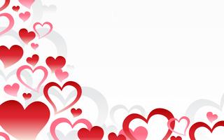 Coração, amor romântico, gráfico vetor