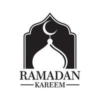 vetor do ramadã, vetor do logotipo da mesquita