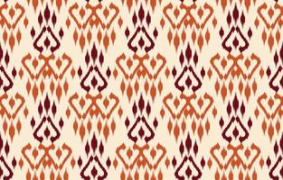 arte ikat abstrata étnica. sem costura padrão em bordados tribais, folclóricos e estilo mexicano. print.design de ornamento de arte geométrica asteca para tapete, papel de parede, roupas, embrulho, tecido, capa, têxtil vetor