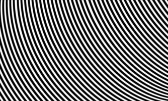 padrão abstrato de linhas em preto e branco ilusão de ótica ilustração vetorial parte de fundo 8 vetor
