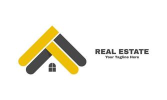 estoque vetor imobiliário ou design de ícone de logotipo de casa isolado coleção abstrata parte 4