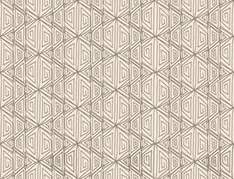 padrão sem emenda do oriente floral abstrato com ornamento de linha asiática. textura de doodle de linha de redemoinho. fundo de floreio ornamental. vetor