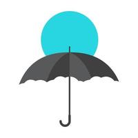 guarda-chuva estilo abstrato logotipo moderno vetor símbolo ícone design ilustração gráfica