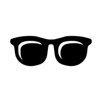 Cool Sunglasses Eye Frames ícone vector