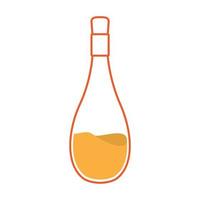 linhas frasco de perfume de luxo clássico logotipo símbolo ícone vetor design gráfico ilustração ideia criativa
