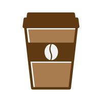 logotipo de vidro de café moderno símbolo vetor ícone ilustração design gráfico