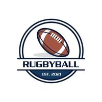 logotipo de rugby, vetor de logotipo do esporte