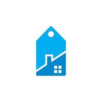 vetor de venda de casa, logotipo imobiliário