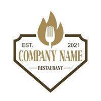 logotipo do restaurante, vetor de logotipo de comida
