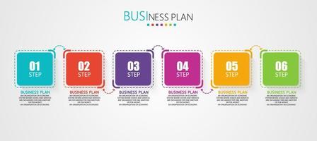 modelo de rótulo infográfico vetorial com opções de ícone ou infográficos de etapas para apresentações de ideias de negócios, pode ser usado para gráficos de informações, apresentações, sites, banners, mídia impressa. vetor